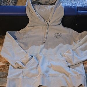 Fox Racing Blue-Gray Hoodie
